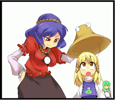 ariokochiya sanae+moriya suwako+pyonta+shameimaru aya+yasaka kanako635b595d4c5f5eb