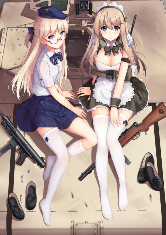 allenesberetta model 38 (girls frontline)+z-62 (girls frontline)11b6348ef6694c61b134e6fdc336a83a