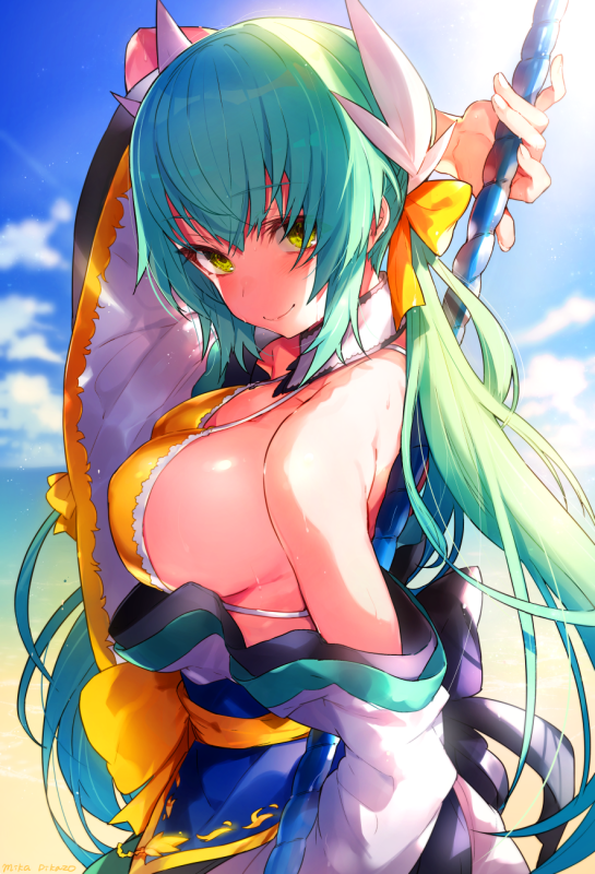 mika pikazokiyohime (fate grand order)+kiyohime (swimsuit lancer) (fate)0524bb15bd578bf68c19e95b