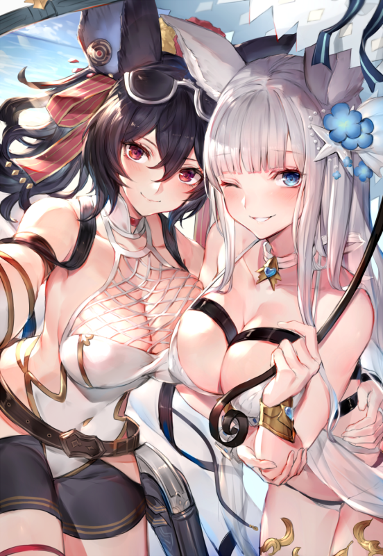 oyu (sijimisizimi)korwa (granblue fantasy)+ilsa (granblue fantasy)b3140732642e1a74113180fc4f978419