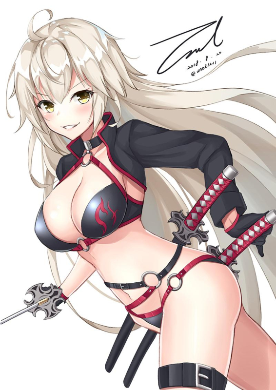 uneljeanne d'arc (fate) (all)+jeanne d'arc (alter swimsuit berserker)5f393f3a7a5128f092947ec5040ab