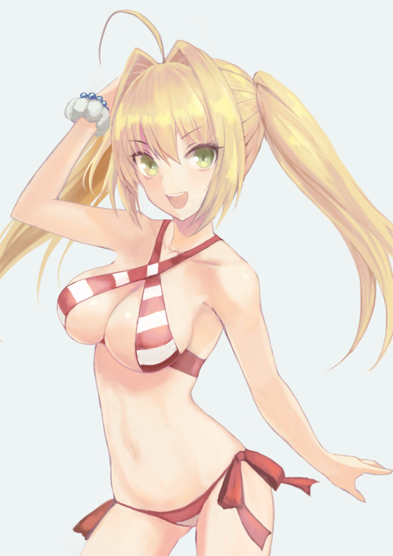 kotanu (kotanukiya)nero claudius (fate) (all)+nero claudius (swimsuit caster) (fate