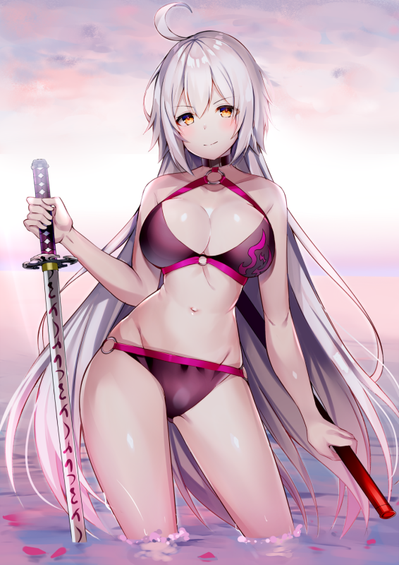 aozora nanjeanne d'arc (fate) (all)+jeanne d'arc (alter swimsuit berserker)450fb83b42581c6d