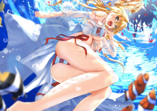 tsuuhannero claudius (fate) (all)+nero claudius (swimsuit caster) (fate)d366178efff03b8883aead