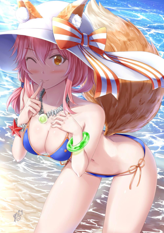 ayakase hotarutamamo (fate) (all)+tamamo no mae (swimsuit lancer) (fate)687fdc10c51ecffc037d1a