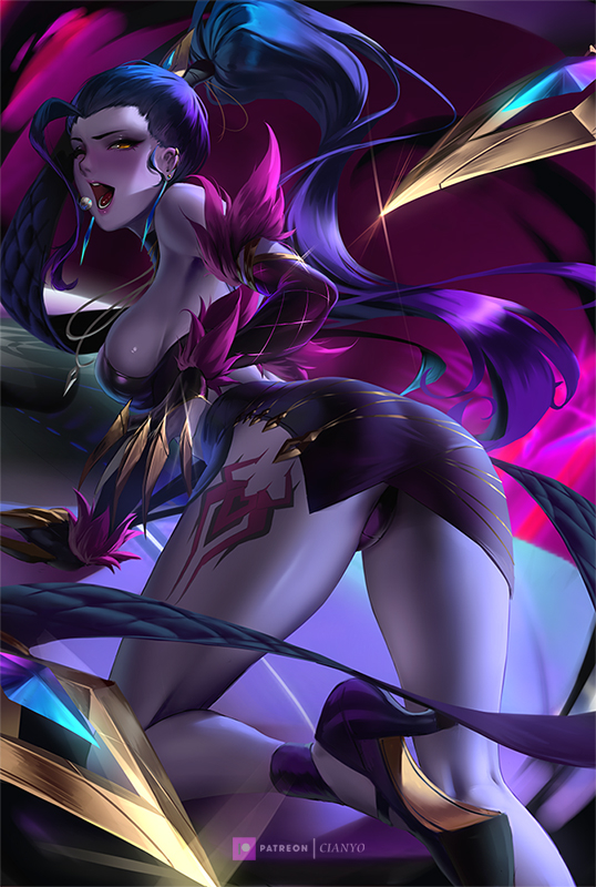 cian yowidowmaker (overwatch)+evelynn (league of legends)+k da evelynn5e031d0dd4c