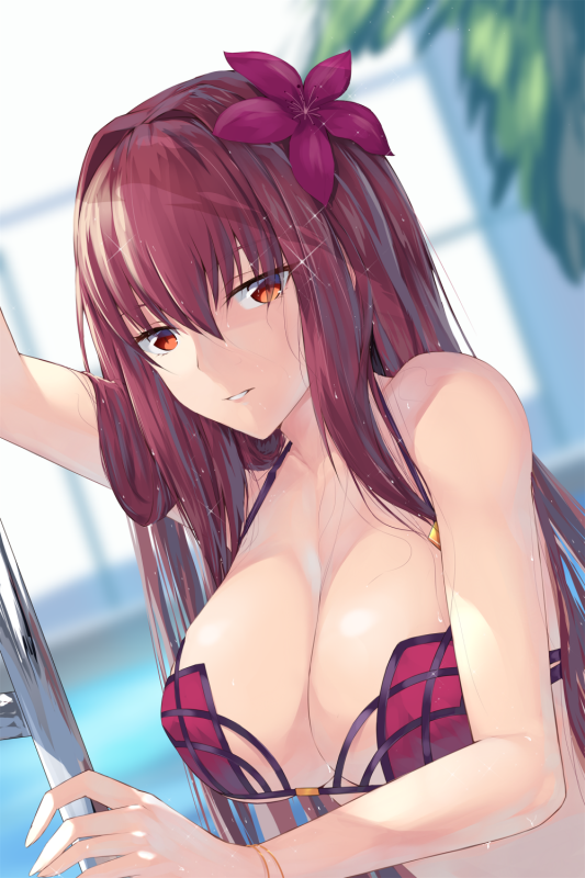 feng mourenscathach (fate) (all)+scathach (fate)+scathach (swimsuit assassin) (fate)04bbe