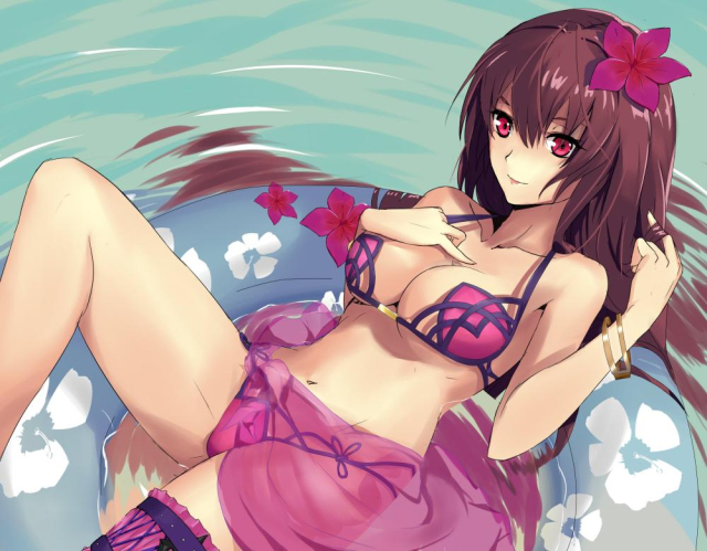 chikkinage nagescathach (fate) (all)+scathach (swimsuit assassin) (fate)ce0497ac3fff77e6934