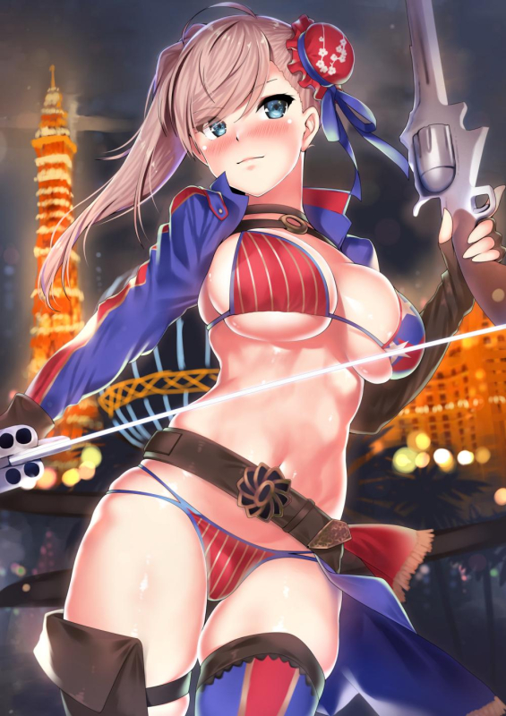 kawai (purplrpouni)miyamoto musashi (fate grand order)+miyamoto musa