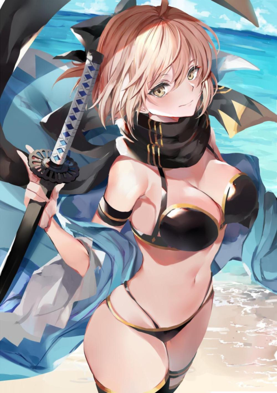 hinahinookita souji (fate) (all)+okita souji (swimsuit assassin) (fate)3ef874886234a5d1aac946b1