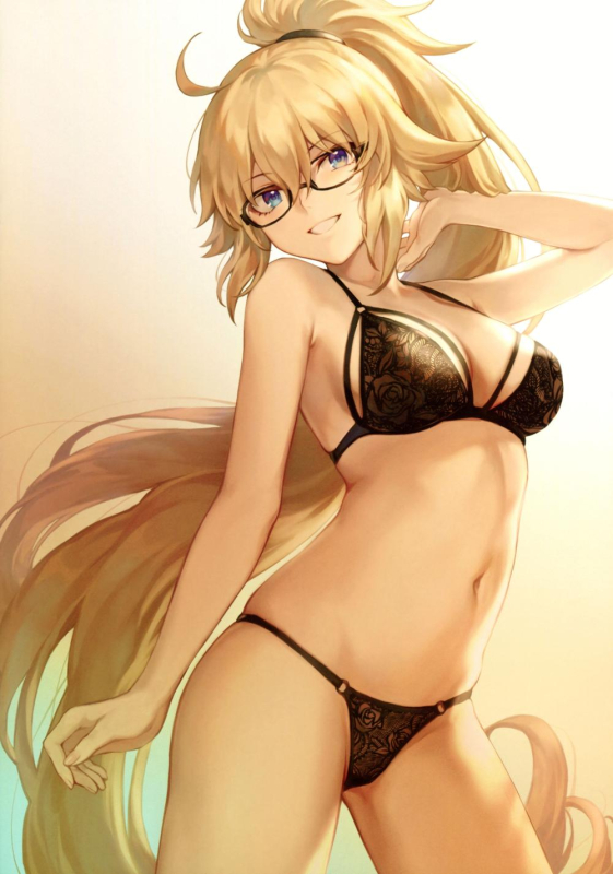 mashuu (neko no oyashiro)jeanne d'arc (fate) (all)+jeanne d'arc (swimsuit archer)23f4