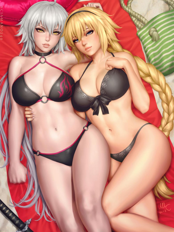 sciamano240jeanne d'arc (fate) (all)+jeanne d'arc (alter swimsuit