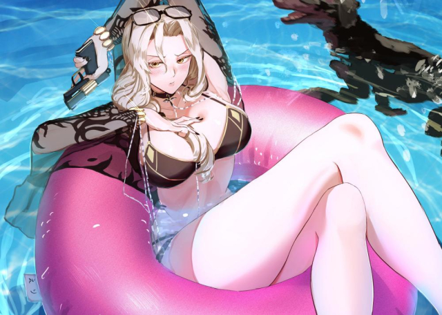 kikimifukuricarmilla (fate grand order)+carmilla (swimsuit rider) (fate)742bf7d9c54860a93628882