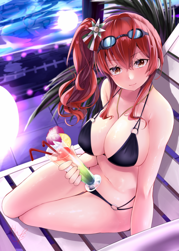 narushima kannazara (azur lane)+zara (poolside coincidence) (azur lane)e03b4d36e81ffa45ea2753a07418fedf
