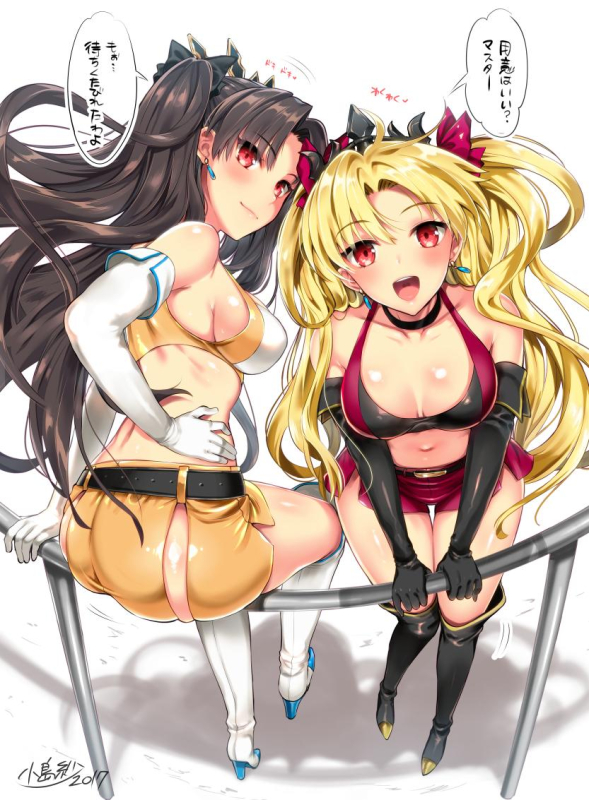 kojima sayaishtar (fate grand order)+ereshkigal (fate grand order)45c41223e4ffce9cdf97fe78be523f0a