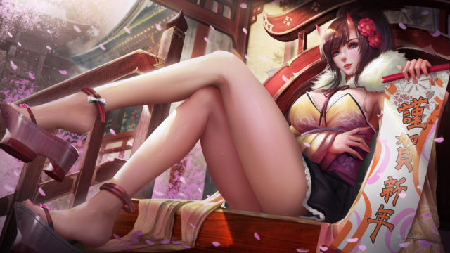 kaze no gyoujaryuuhou (azur lane)+ryuuhou (firebird's new year dance) (azur lane)6e689ca8afa42a