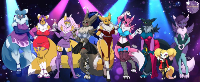 evilymasterful+furball (artist)+lamont786+nightfaux+s-nina+savageshark+stogiegoatarts+yawgfan character+haley (nightfaux)+renimpmon+vulpamon62d8eaec012f976a031e100099fe9e83
