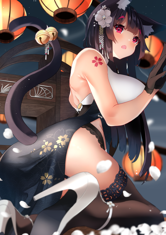 sanba tsuiyamashiro (azur lane)+azuma (azur lane)+azuma (soft voice of spring) (azur lane)5500cb