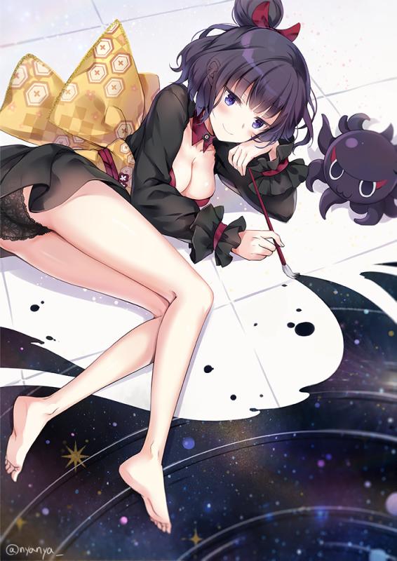 nyanyakatsushika hokusai (fate grand order)+tokitarou (fate grand order)edbbb51d67fae48da170c78ec