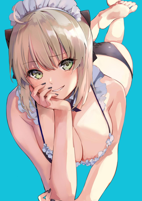 shiromonefuartoria pendragon (all)+artoria pendragon (alter swimsuit rider) (fate)7b