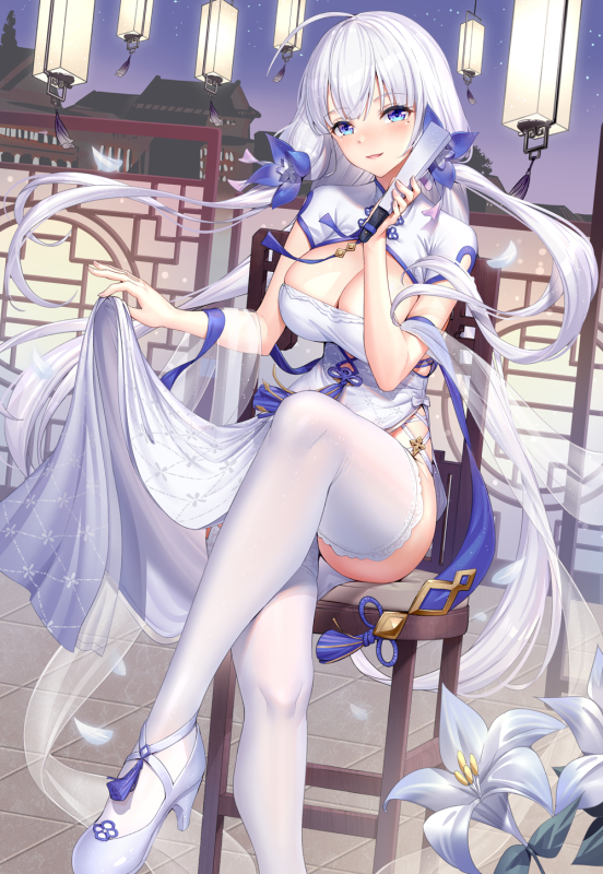 ririko (zhuoyandesailaer)illustrious (azur lane)+illustrious (maiden lily's rad