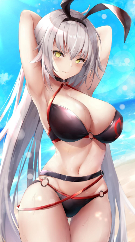 kisaki onijeanne d'arc (fate) (all)+jeanne d'arc (alter swimsuit berserker)a337867241e79c6d
