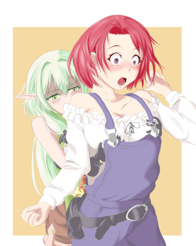 zeniselvhigh elf archer (goblin slayer!)+cow girl (goblin slayer!)ad41f7d89783755debc89d4348d3411b