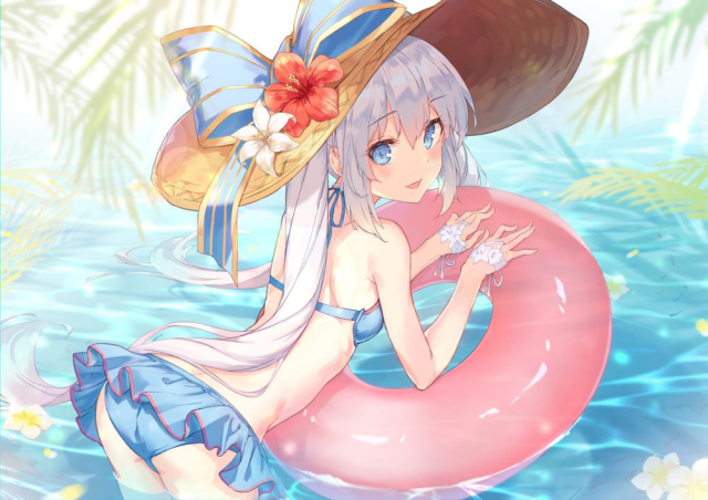 kyarorumarie antoinette (fate grand order)+marie antoinette (swimsuit caster) (fate