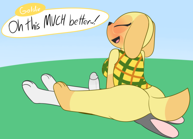 goldie (animal crossing)+rotto (mrrottson)