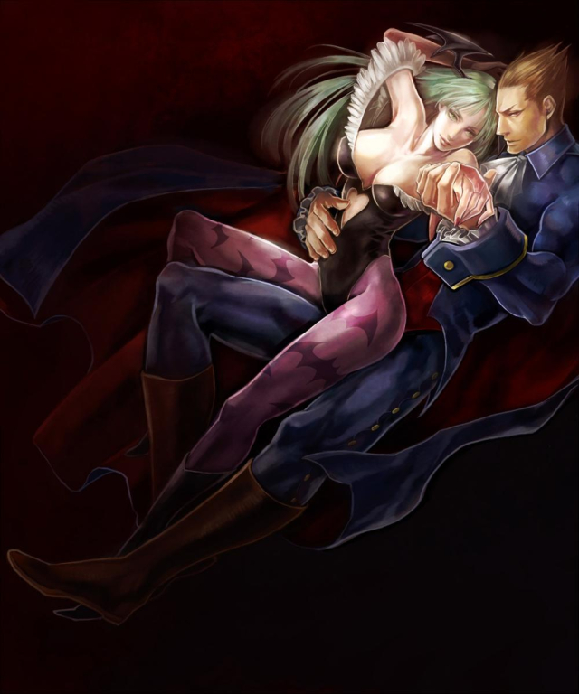 morrigan aensland+demitri maximoff