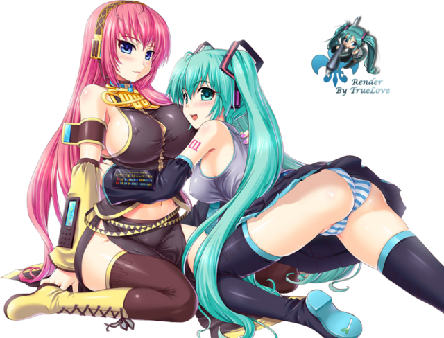 hatsune miku+megurine luka