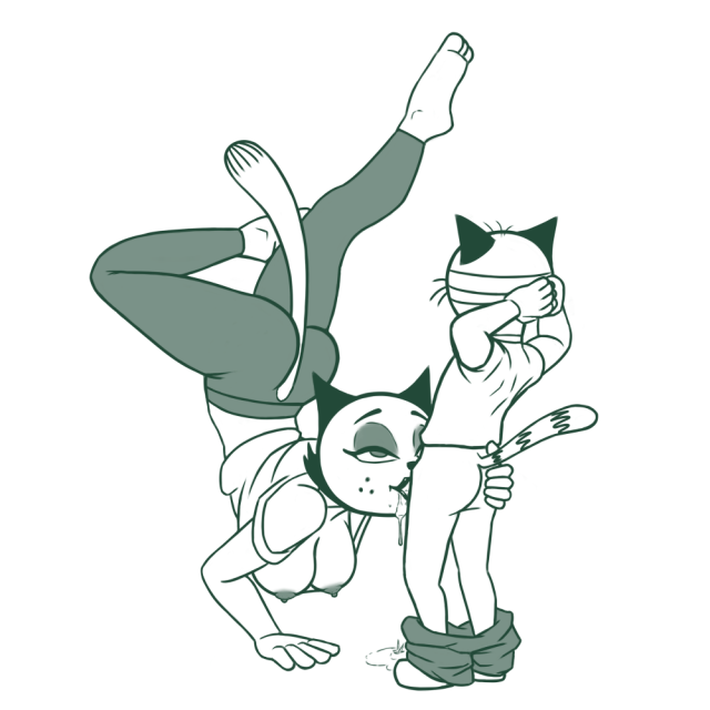 eddie puss+mother puss