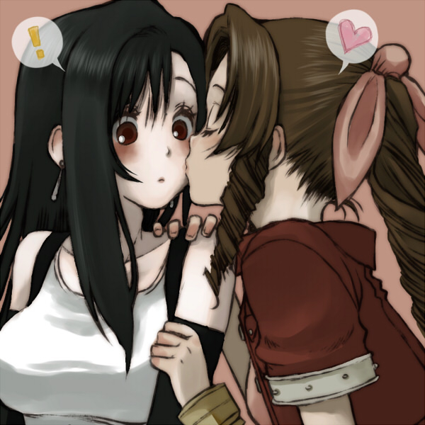 aerith gainsborough+tifa lockhart