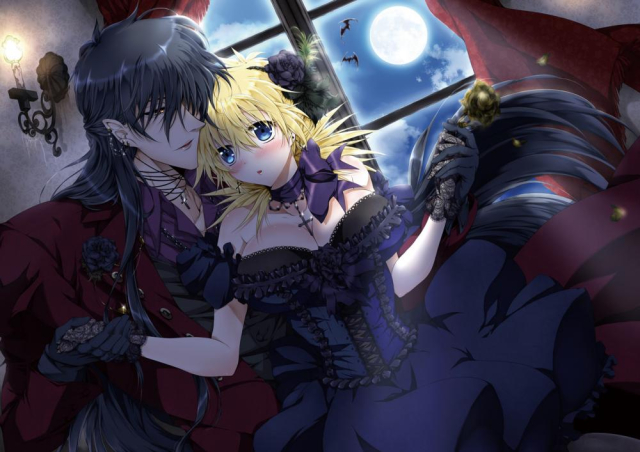 alucard (hellsing)+victoria seras