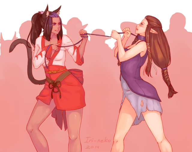 miqo'te+princess zelda