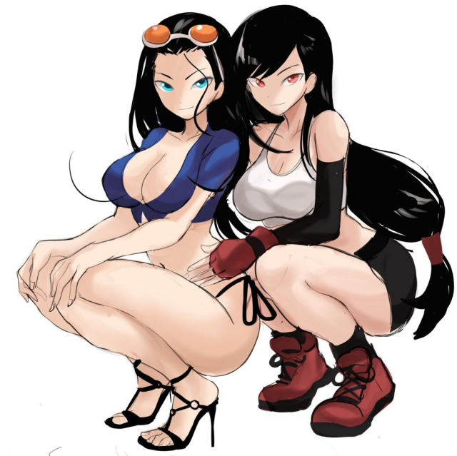nico robin+tifa lockhart