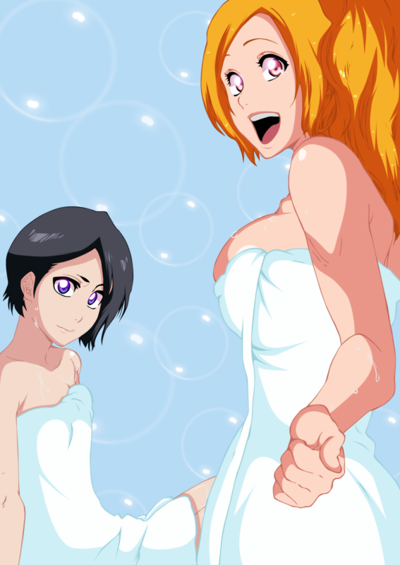 kuchiki rukia+inoue orihime