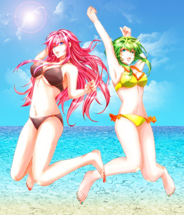 megurine luka+gumi