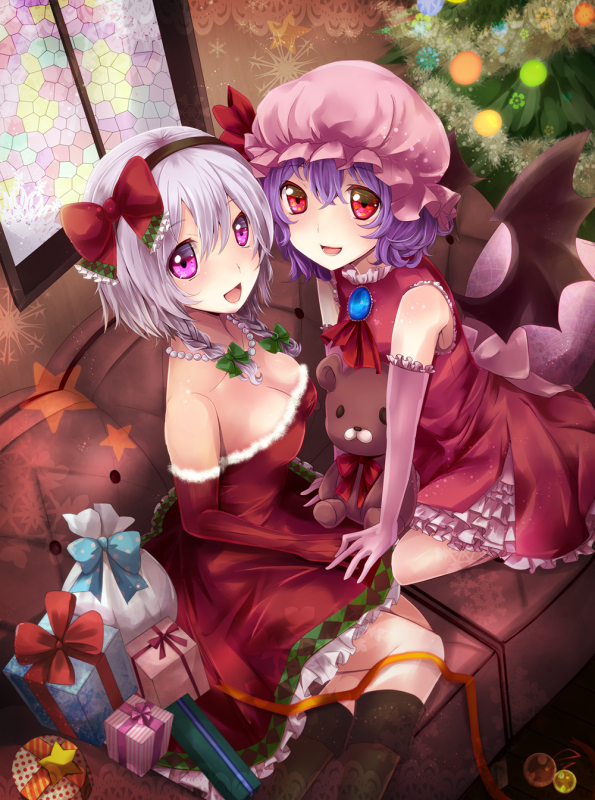 remilia scarlet+izayoi sakuya