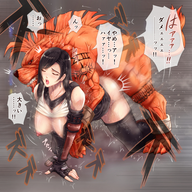 red xiii+tifa lockhart