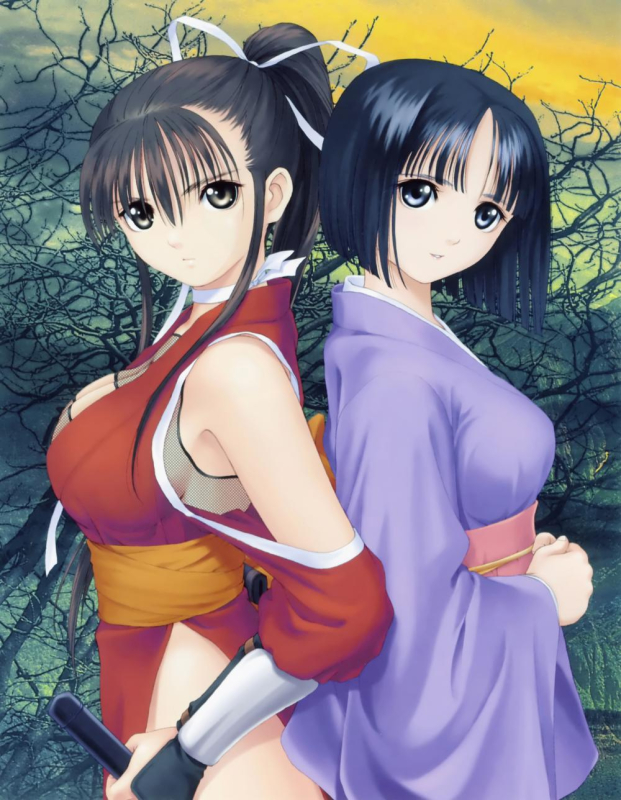 ran (mitama shinobi)+mizuki (mitama shinobi)