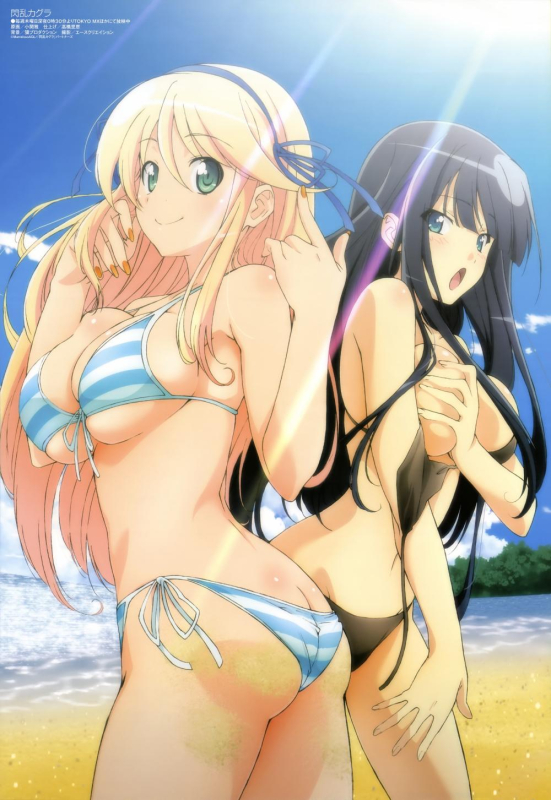 homura (senran kagura)+yomi (senran kagura)