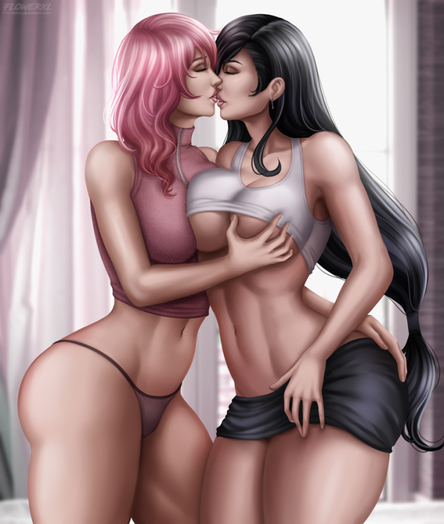 eclair farron+tifa lockhart