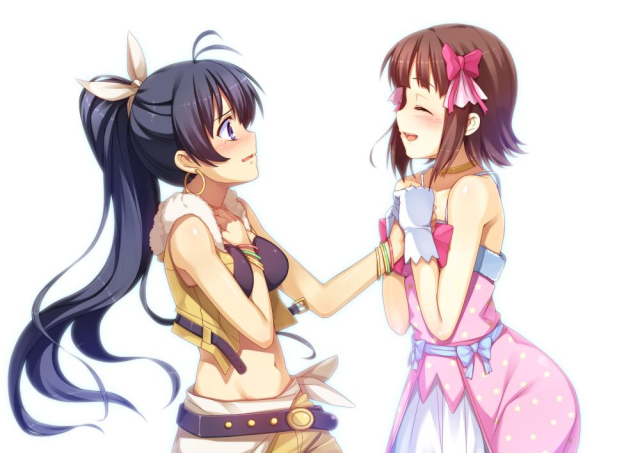 ganaha hibiki+amami haruka