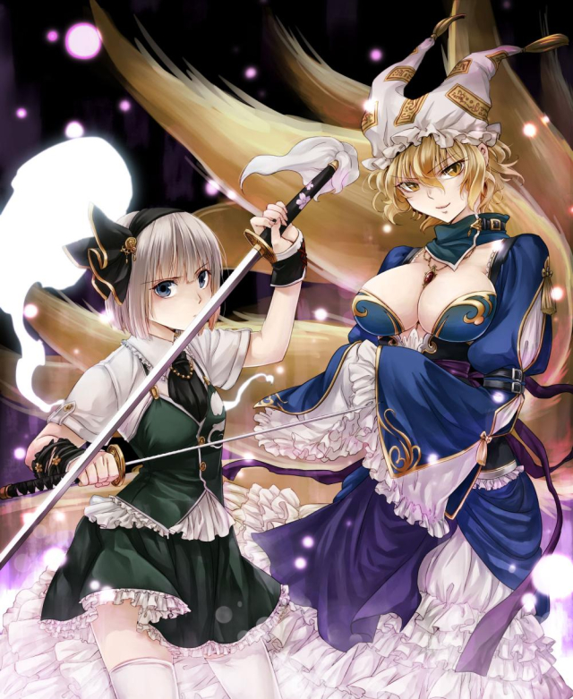 konpaku youmu+yakumo ran