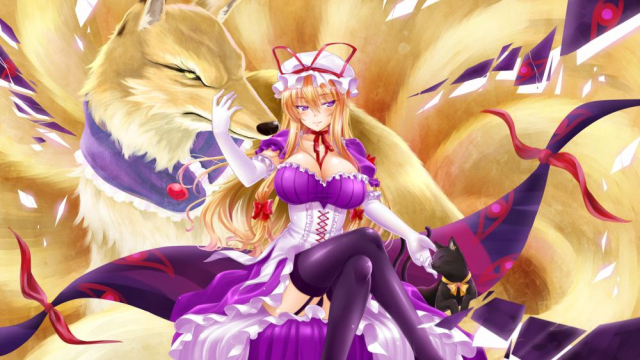 yakumo yukari+yakumo ran+chen