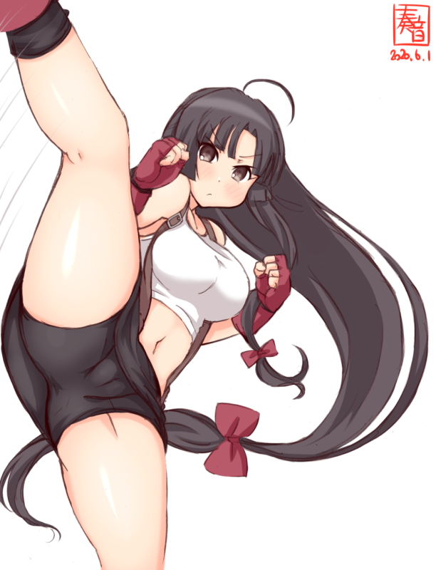 shouhou (kancolle)+tifa lockhart