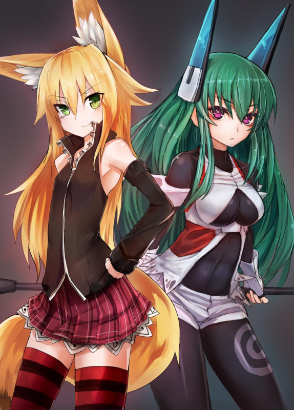 menou kaname+kokonoe tsubaki