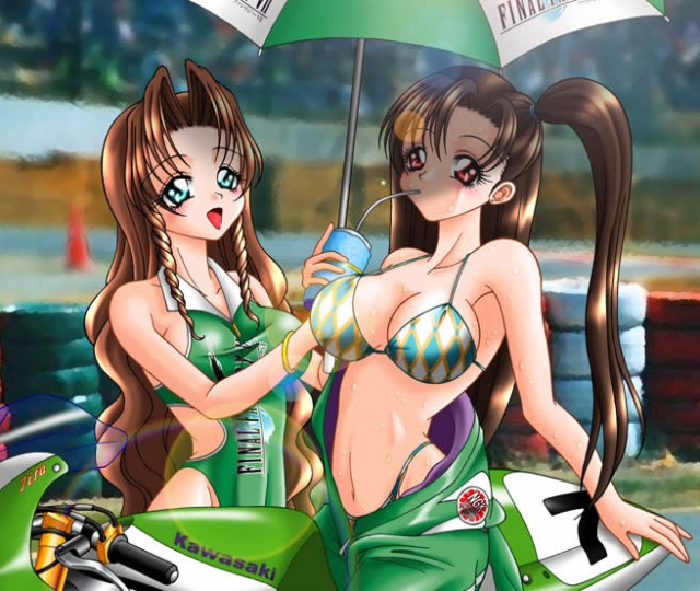 aerith gainsborough+tifa lockhart