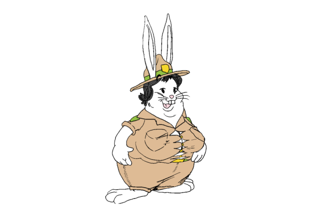 big chungus+big chungus (character)+ranger rabbit